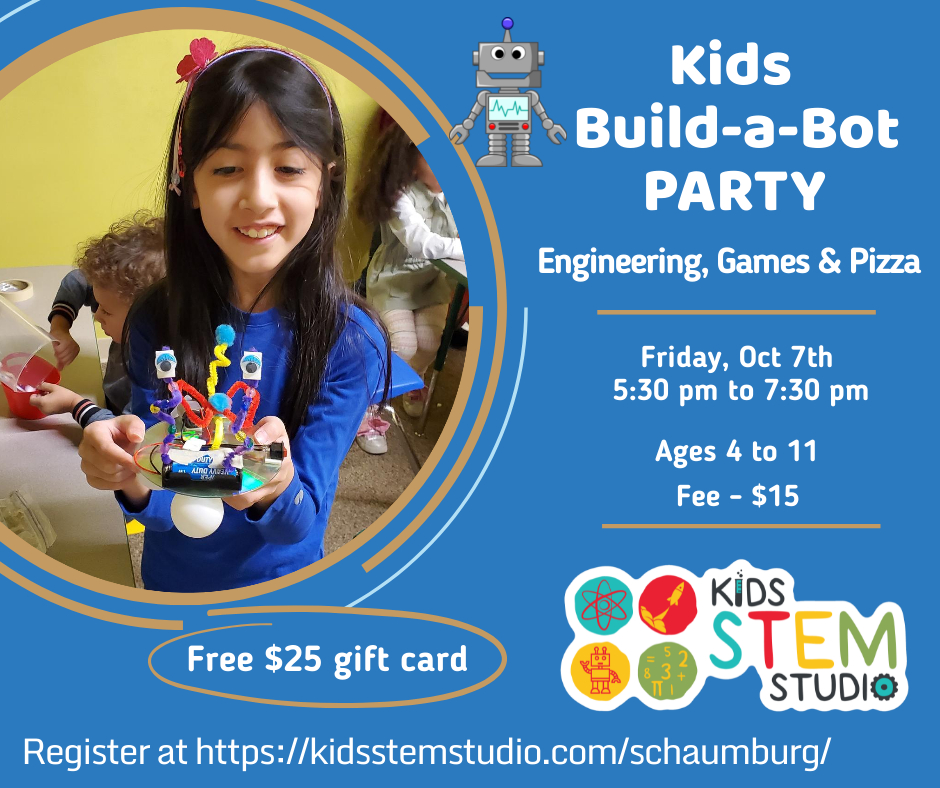 Schaumburg Kids Build-a-Bot Party